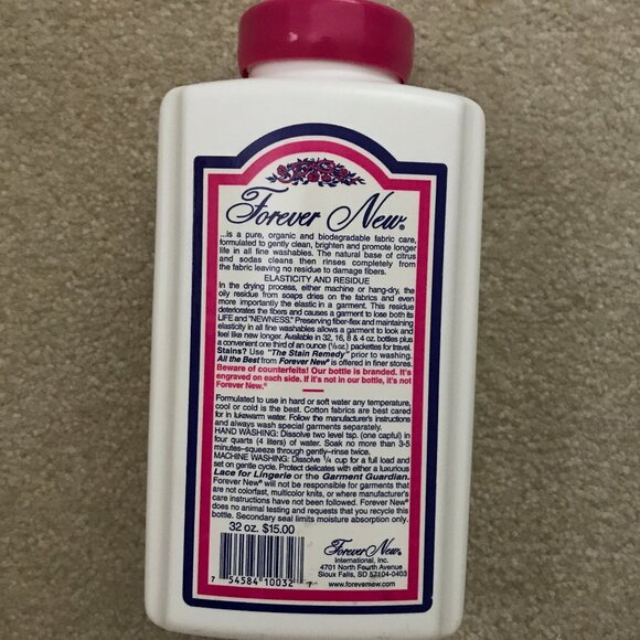 FOREVER NEW Fabric Care Wash – Large Size - 32oz Powder (2 lbs) - Picture 2 of 2